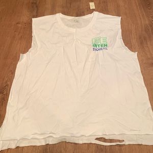 Offline by Aerie distressed oversized tank